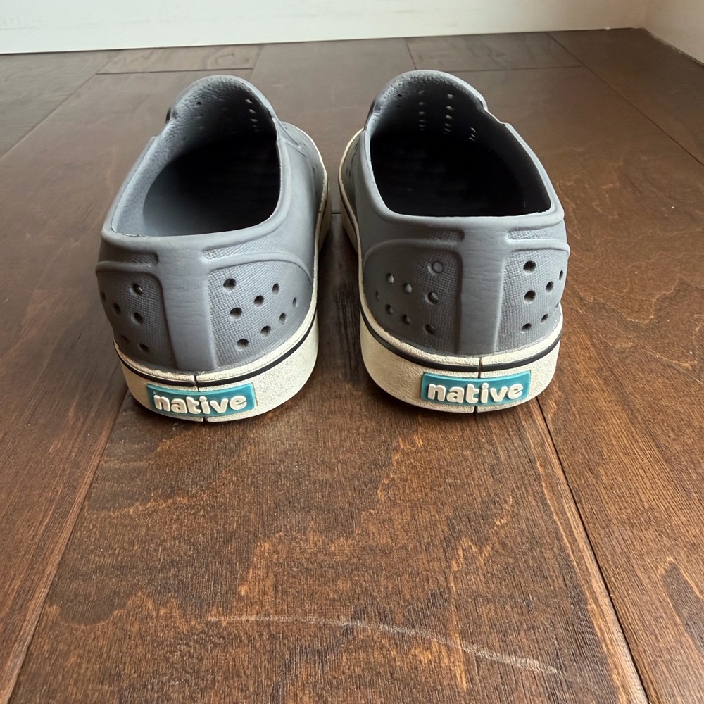 Native Kids Gray Shoes Miles Slip-On Sneakers - Picture 5 of 5